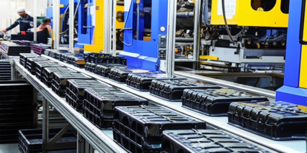 خطوط تولید قطعات خودرو - دستگاه تزریق پلاستیک